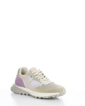 12826W BEIGE/PEARL/PINK Lace-up Shoes