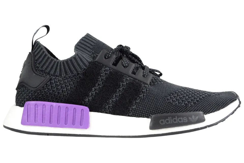 ADIDAS NMD_R1 PK "OG KNIT - BLACK PURPLE"