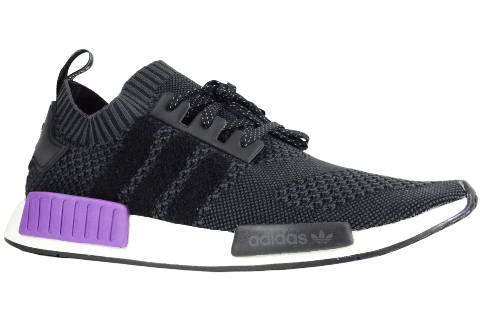 ADIDAS NMD_R1 PK "OG KNIT - BLACK PURPLE"