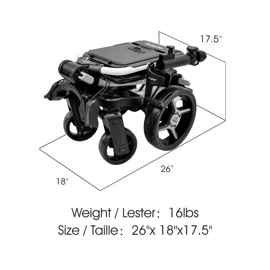 Axglo Flip n' Go Pro Push Cart w/ Storage Bag