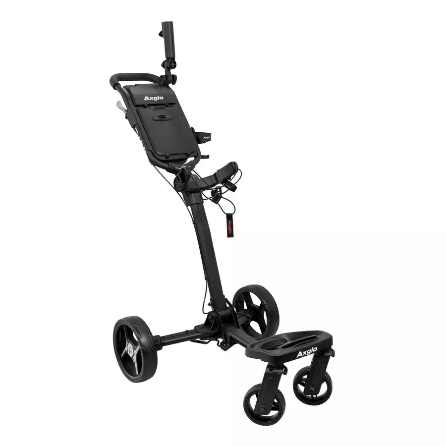 Axglo Flip n' Go Pro Push Cart w/ Storage Bag