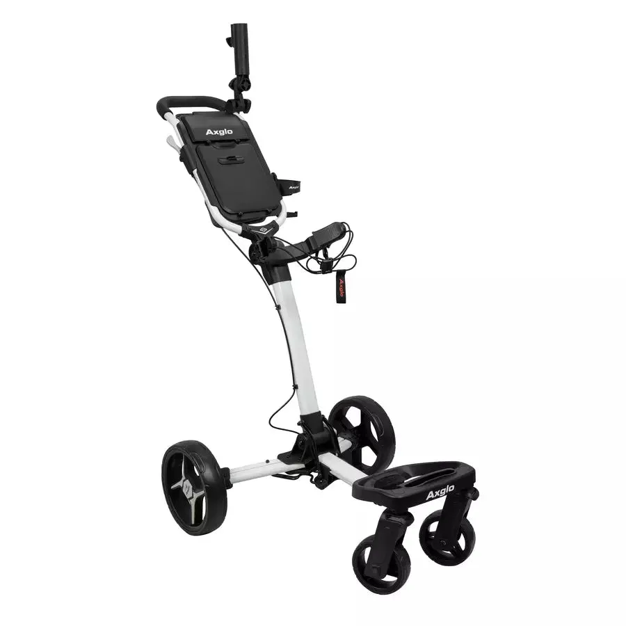 Axglo Flip n' Go Pro Push Cart w/ Storage Bag