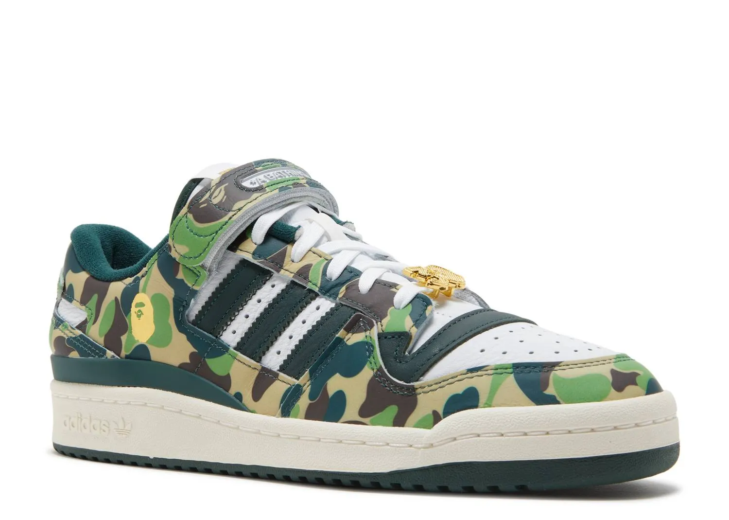 Bape X Forum Low 84 '30th Anniversary Green Men