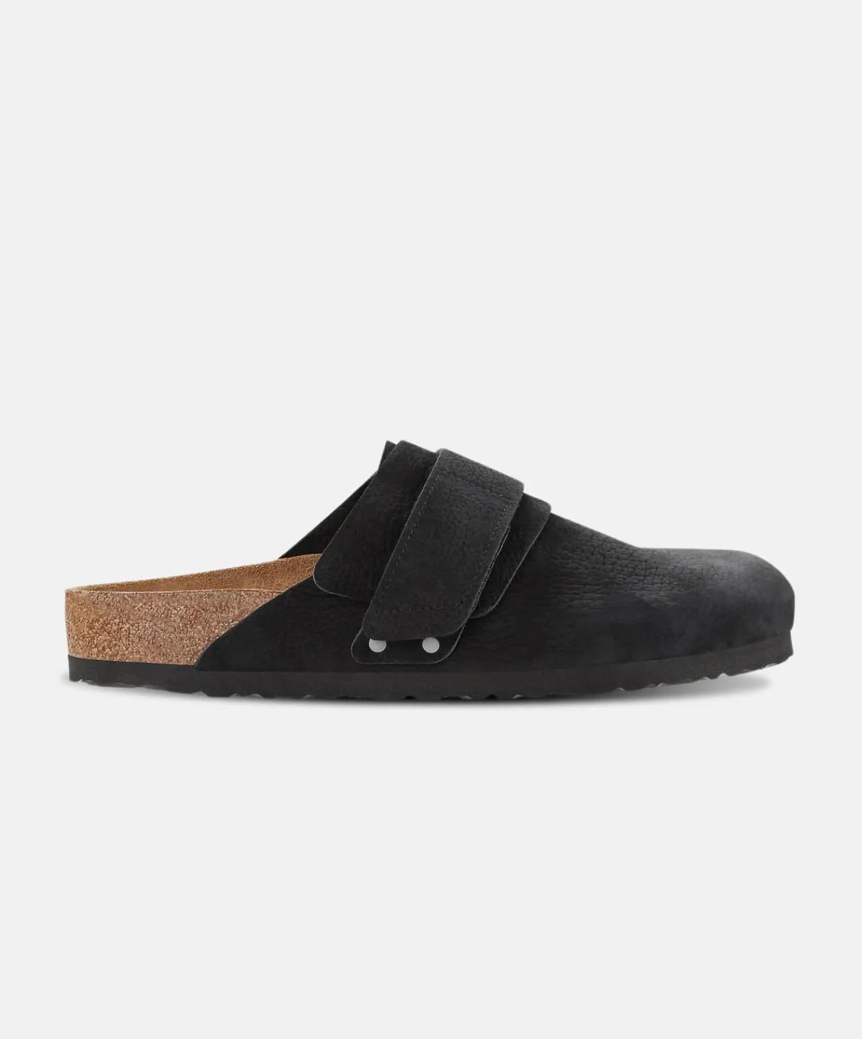 Birkenstock Nagoya Nubuck Leather Desert Buck Black Clogs