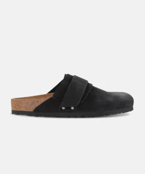 Birkenstock Nagoya Nubuck Leather Desert Buck Black Clogs