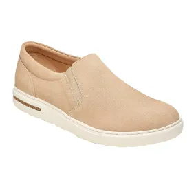 Birkenstock Oswego Narrow Slip On (Women) - Sandcastle Suede