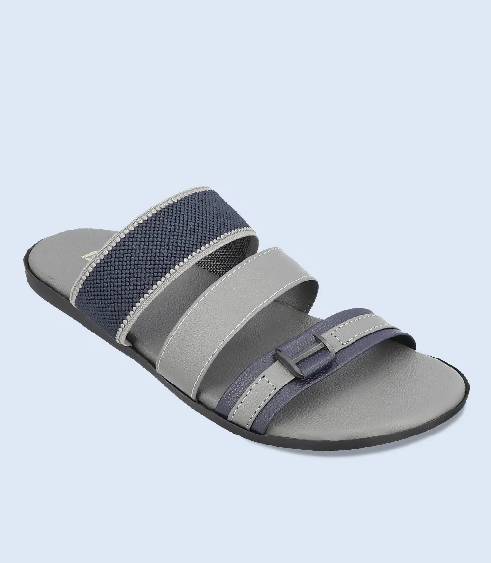 BM4600-GREY-Men Slipper