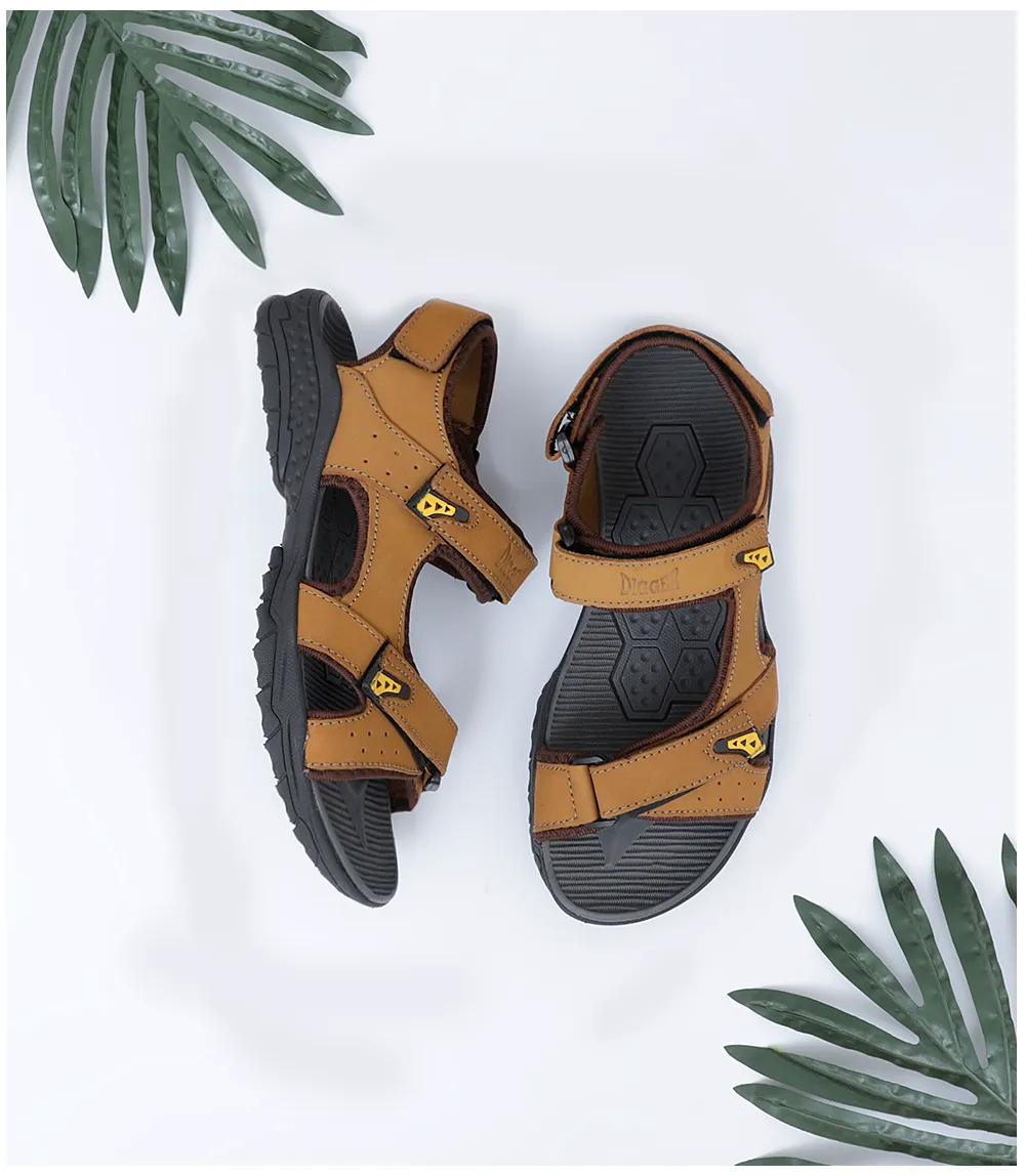 BM5125-BROWN-Men Sandal