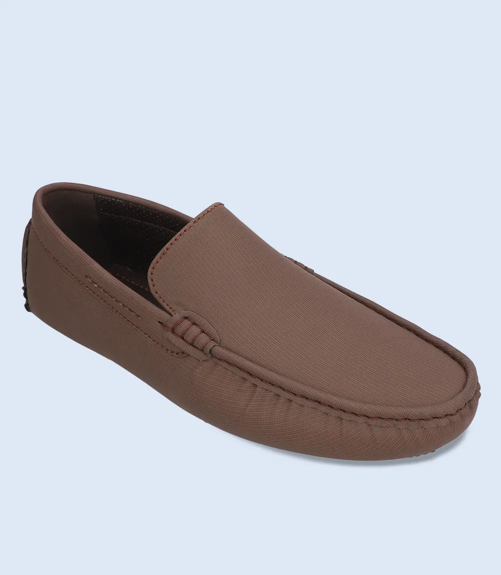 BM5220-L. Brown-Men Driving Moccasins