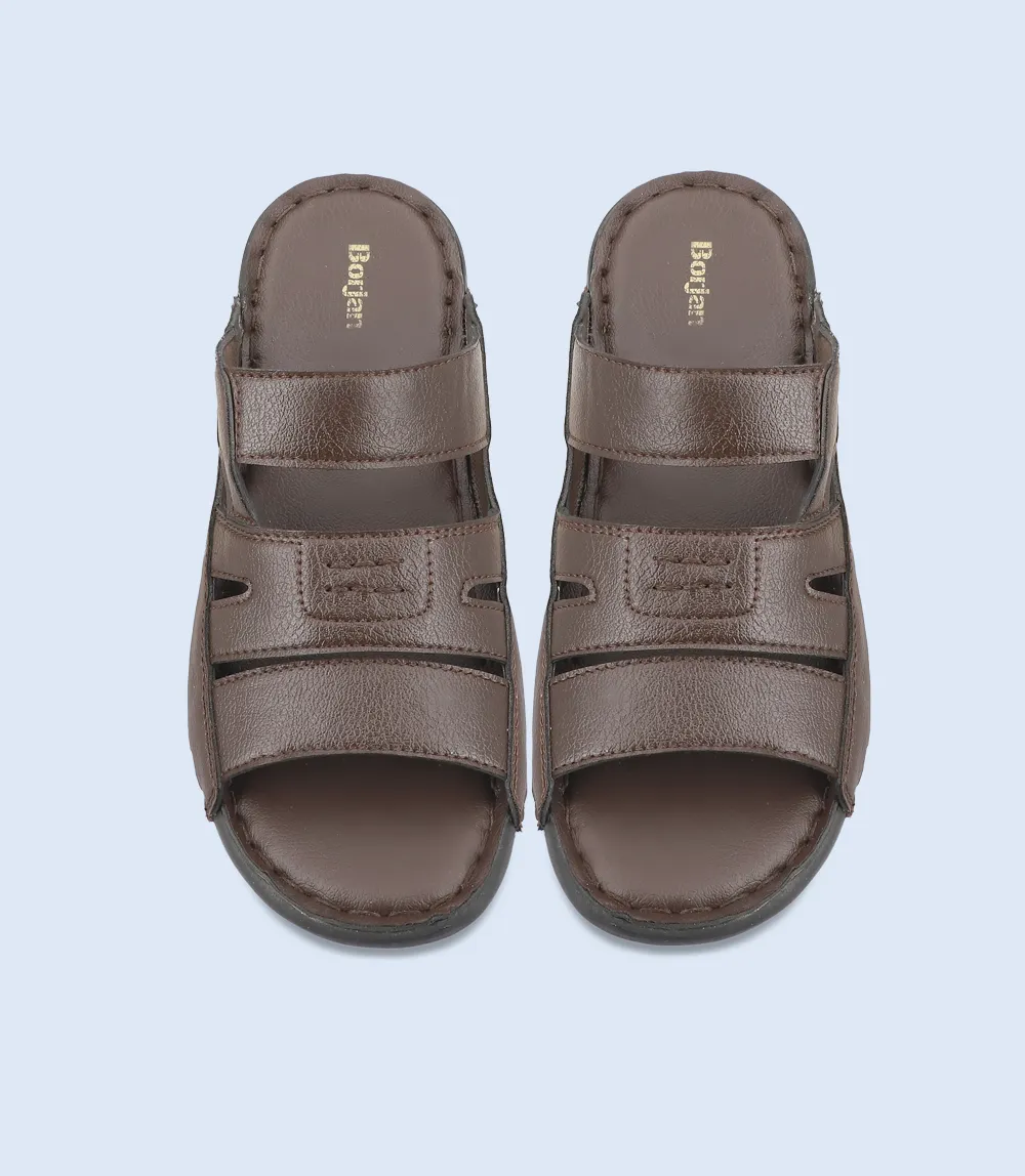 BM5494-BROWN-Men Casual Slipper