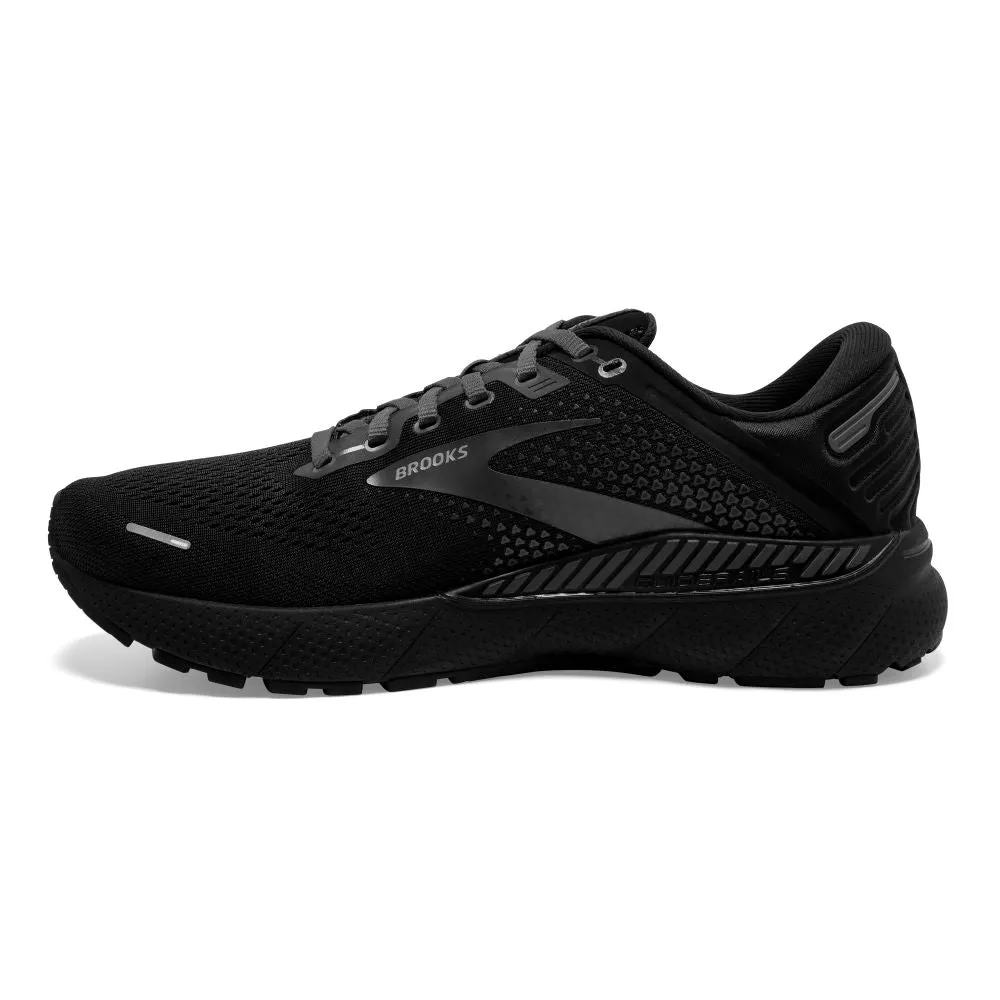 'Brooks' Men's Adrenaline GTS 22 - Black / Black / Ebony