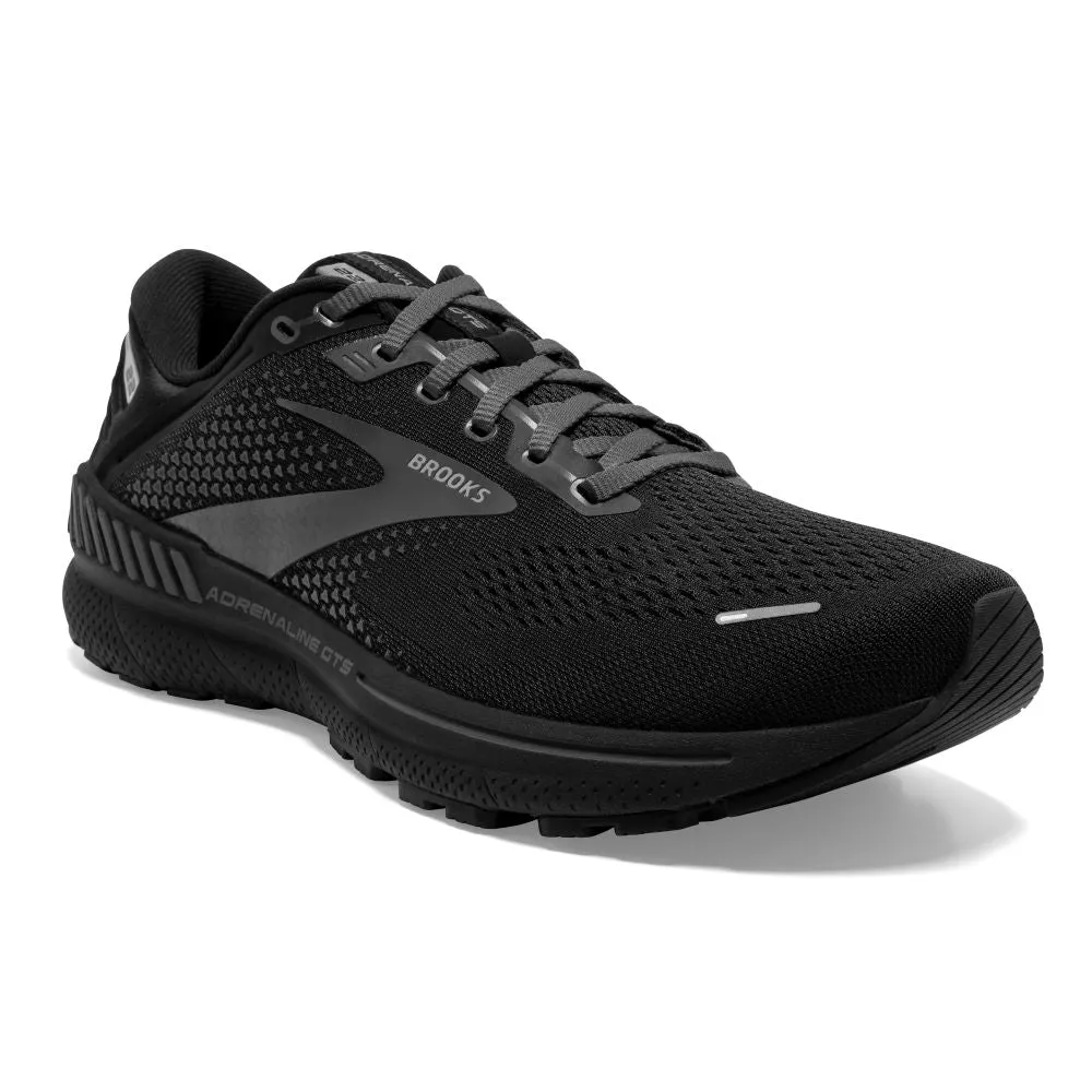 'Brooks' Men's Adrenaline GTS 22 - Black / Black / Ebony