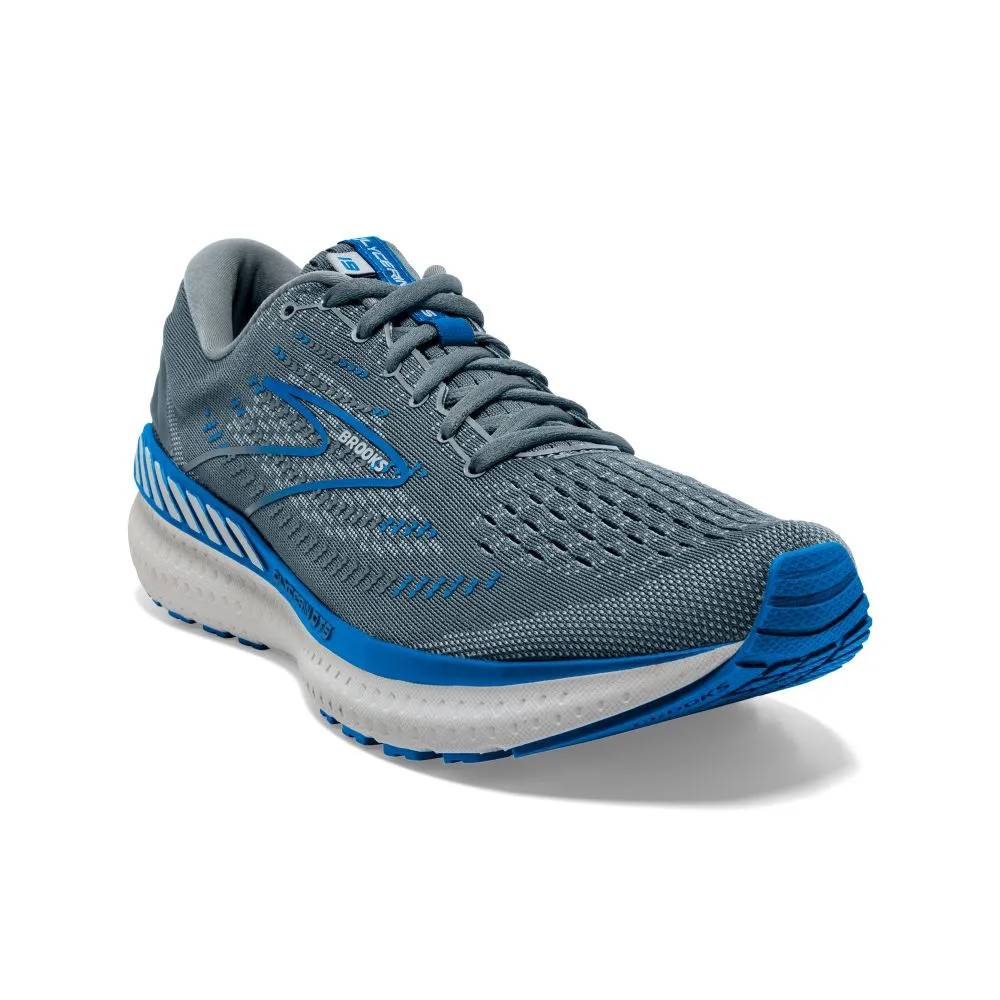 'Brooks' Men's Glycerin GTS 19 - Quarry / Grey / Dark Blue