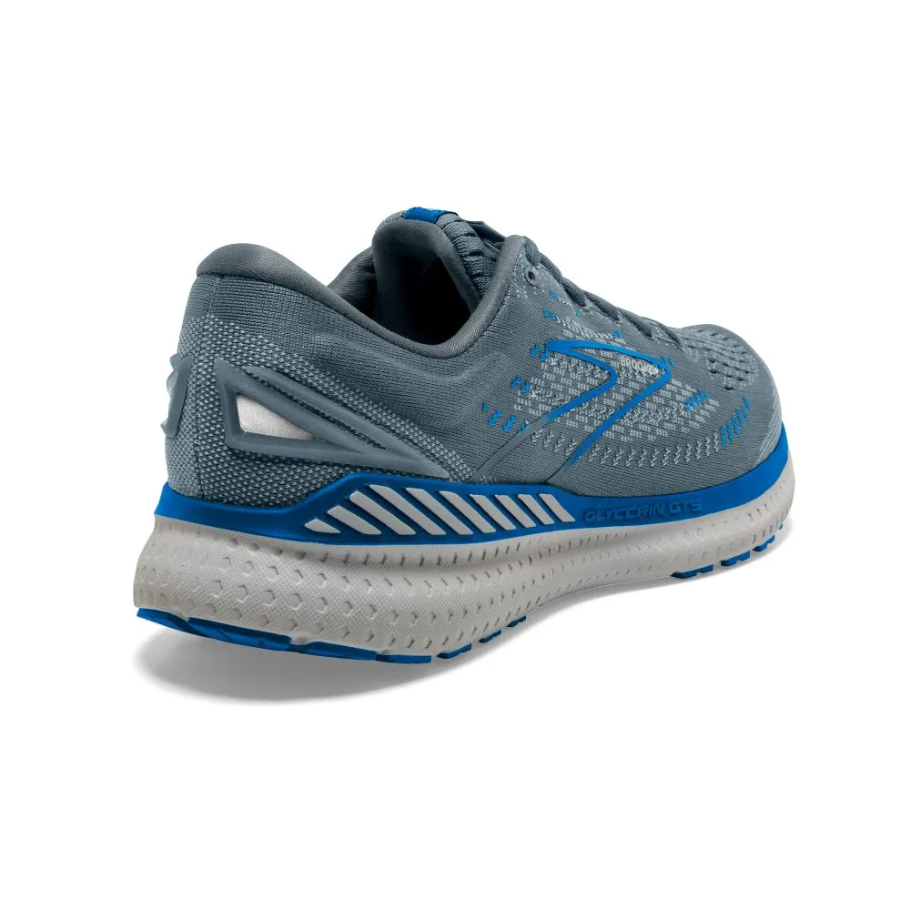 'Brooks' Men's Glycerin GTS 19 - Quarry / Grey / Dark Blue