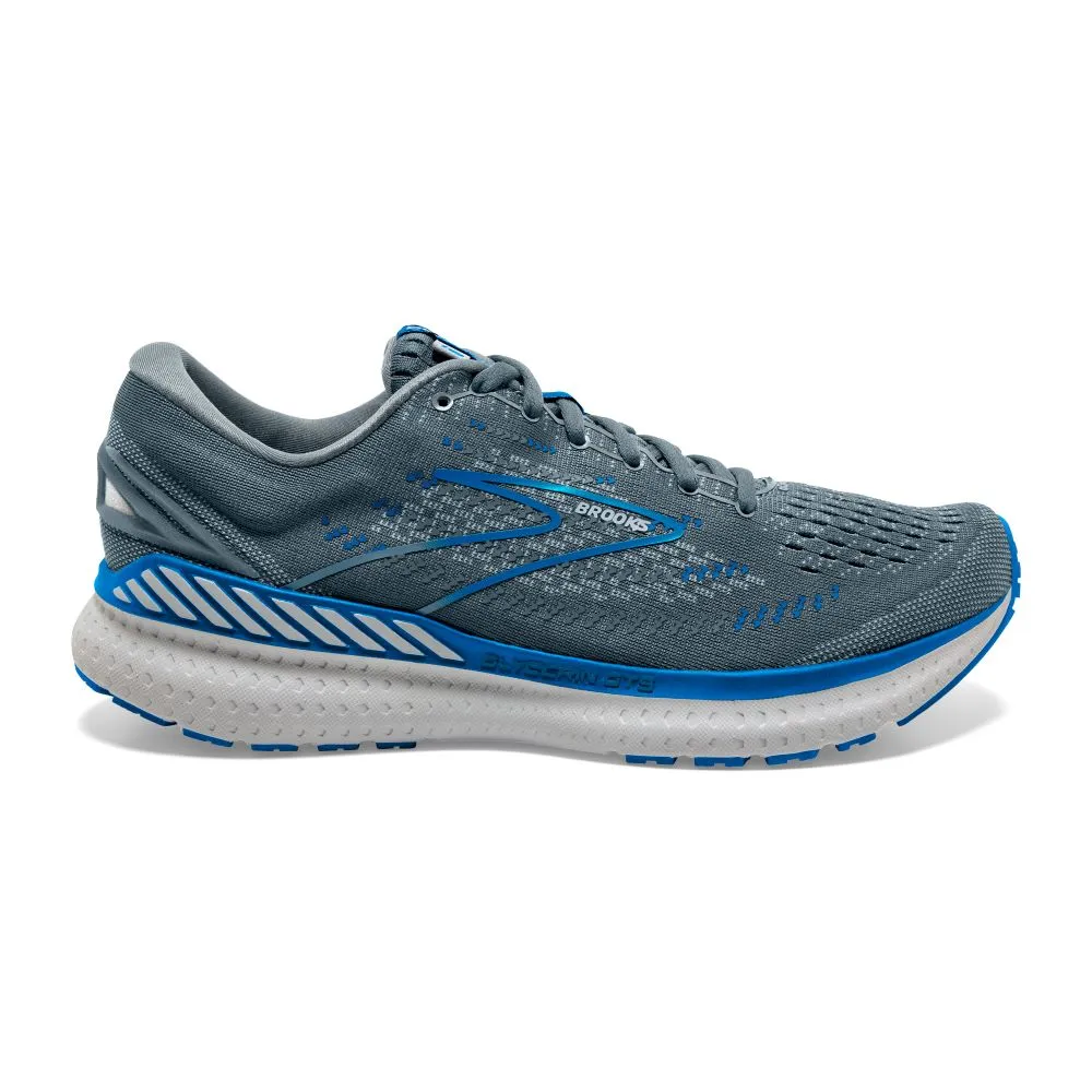 'Brooks' Men's Glycerin GTS 19 - Quarry / Grey / Dark Blue