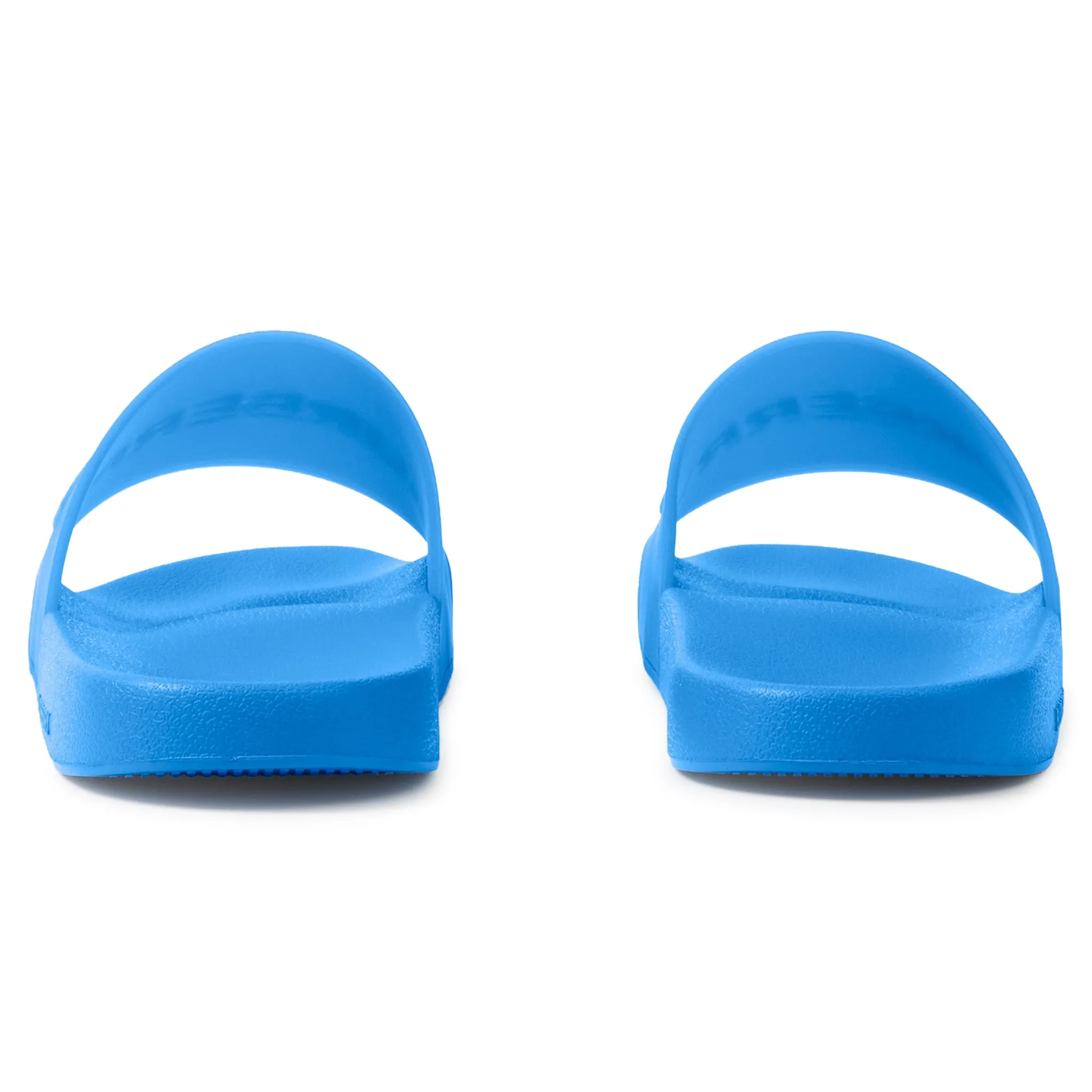 Burberry Furley Logo Blue Slides