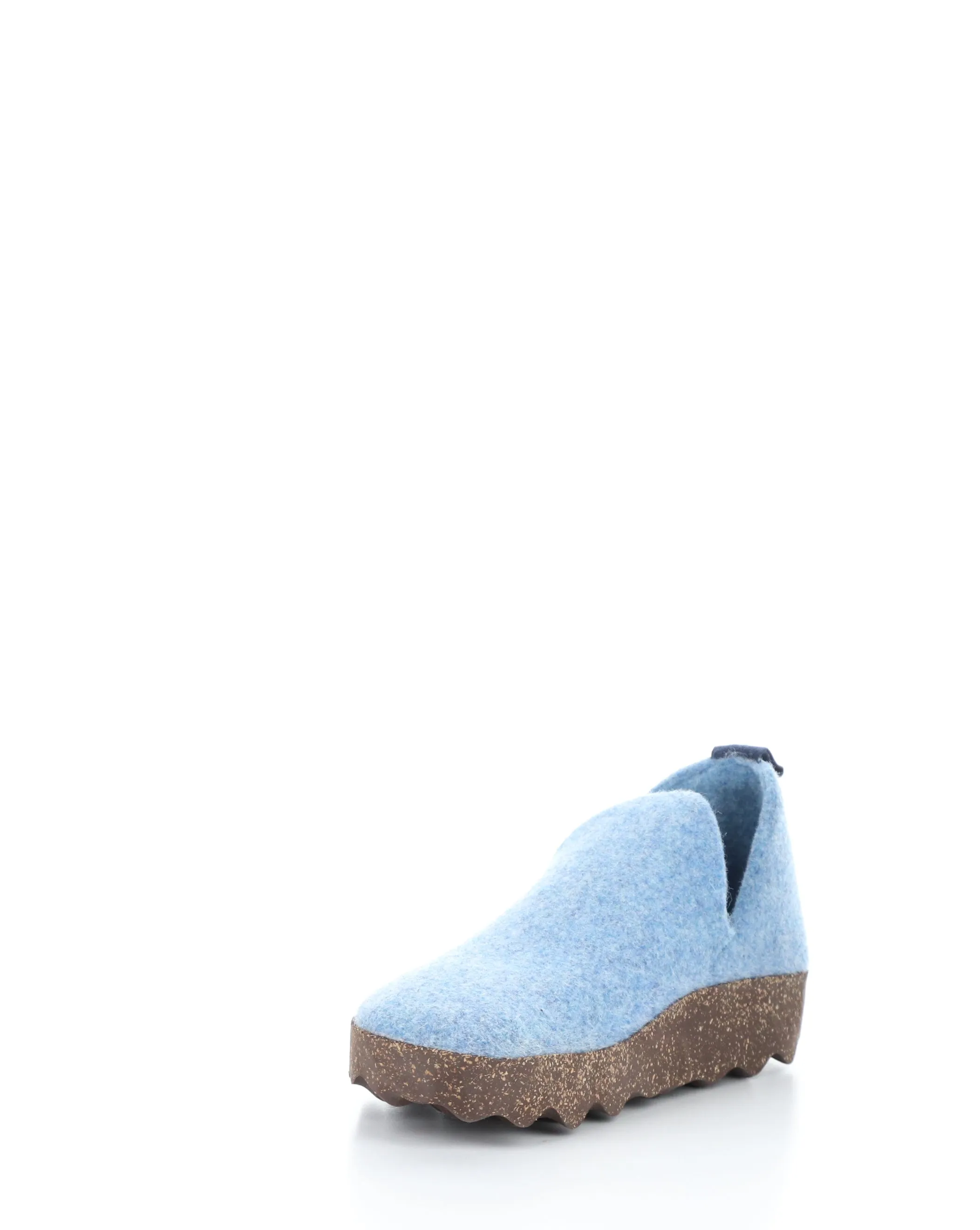 CITY 077 BLUE Round Toe Shoes