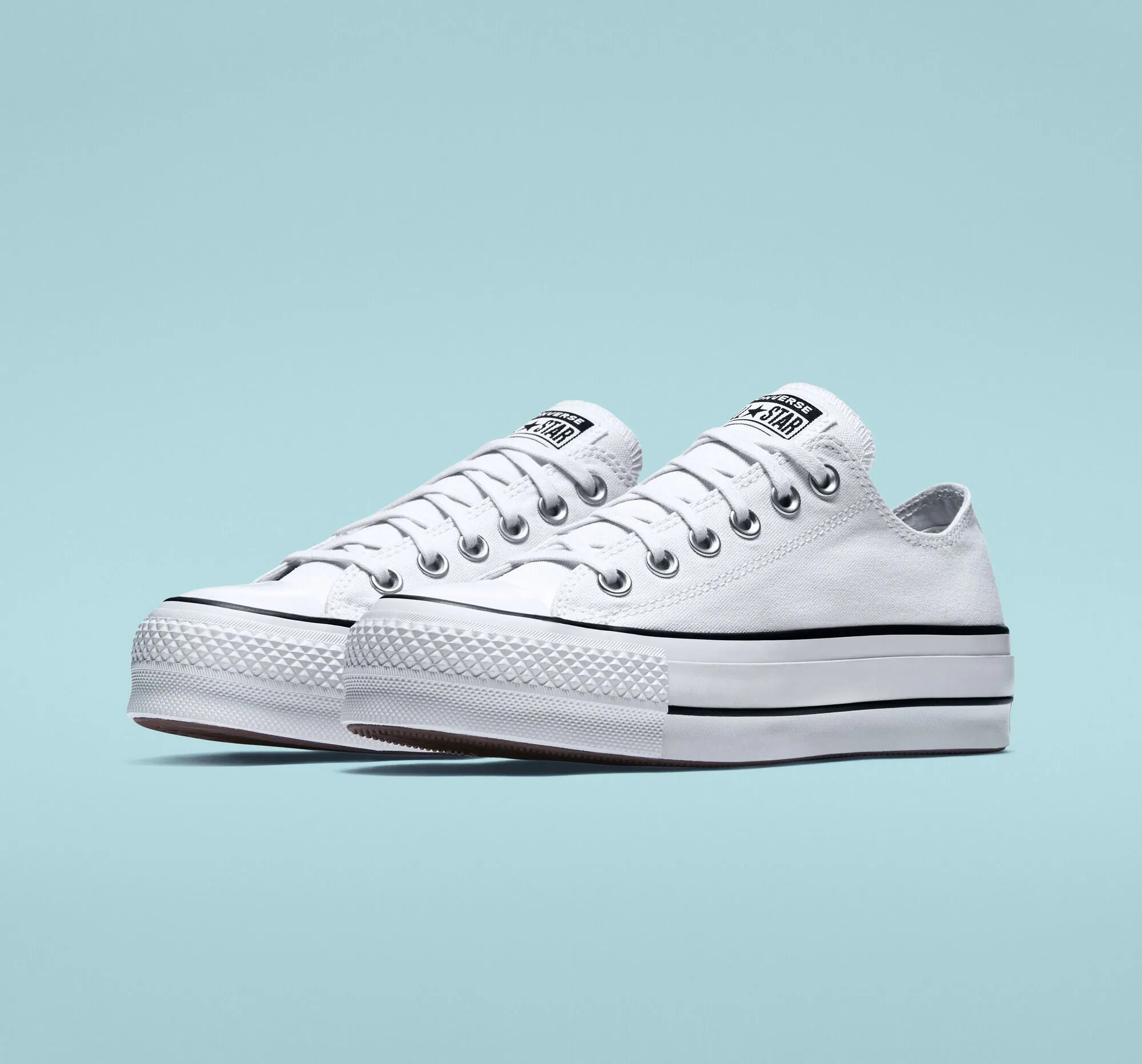 CONVERSE CHUCK PLATEAU OX WHITE LIFT 560251