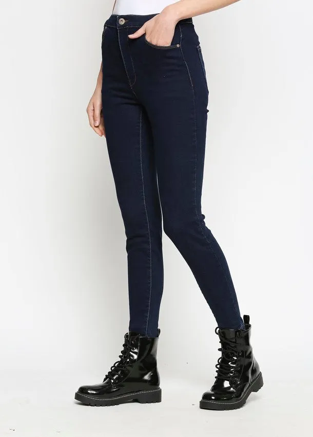 Dark Blue Hanoi Tube Jeans