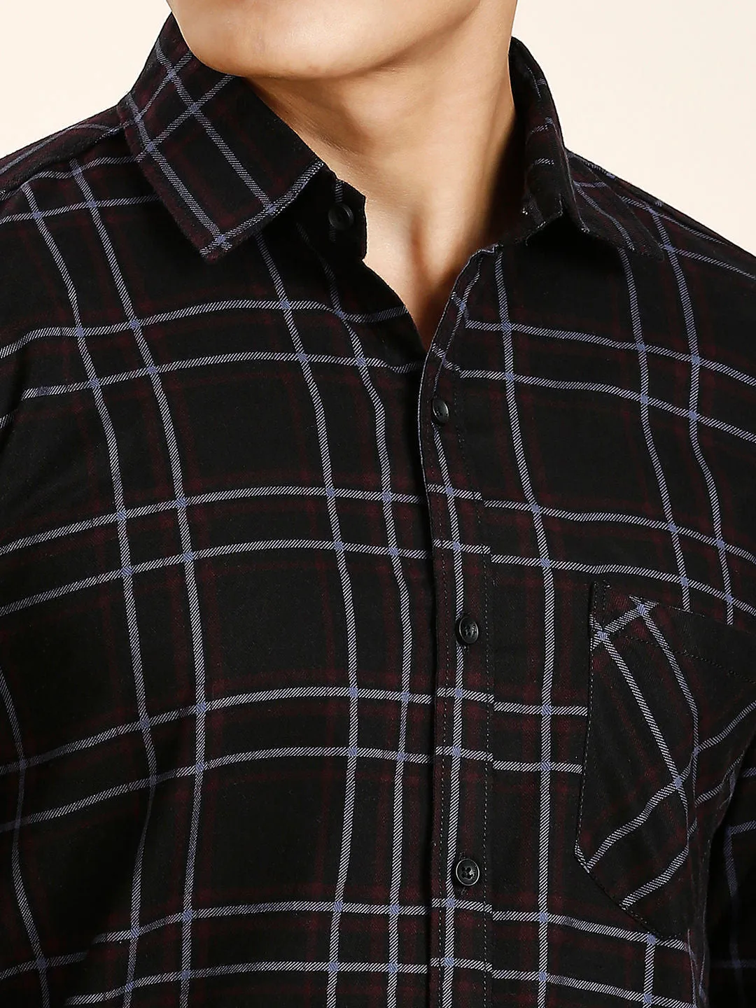 Denzy Checked Men's Shirt