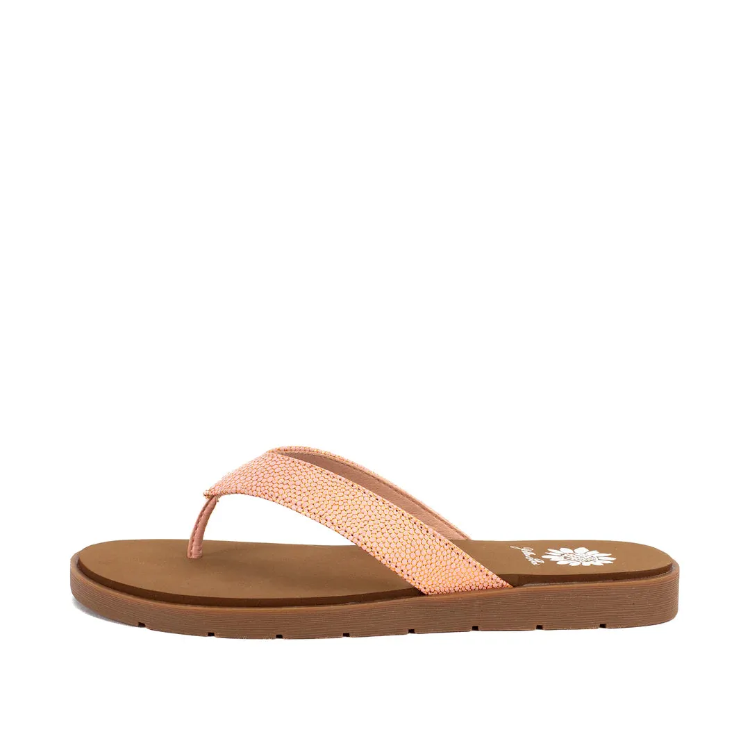 Fanzie Flance Flip Flop Sandal - Coral