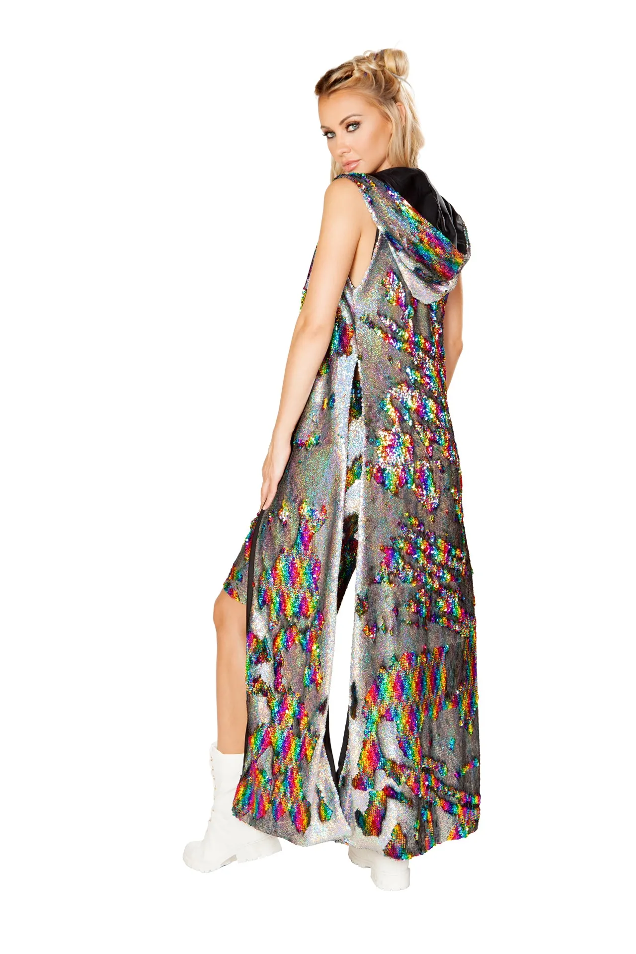 FF155 - Unisex Sequin Duster