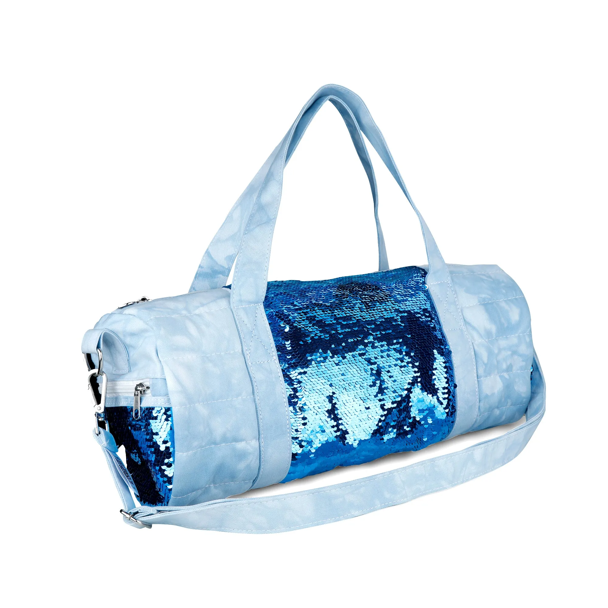 Flip Sequin Duffel Bag with Brij Tech