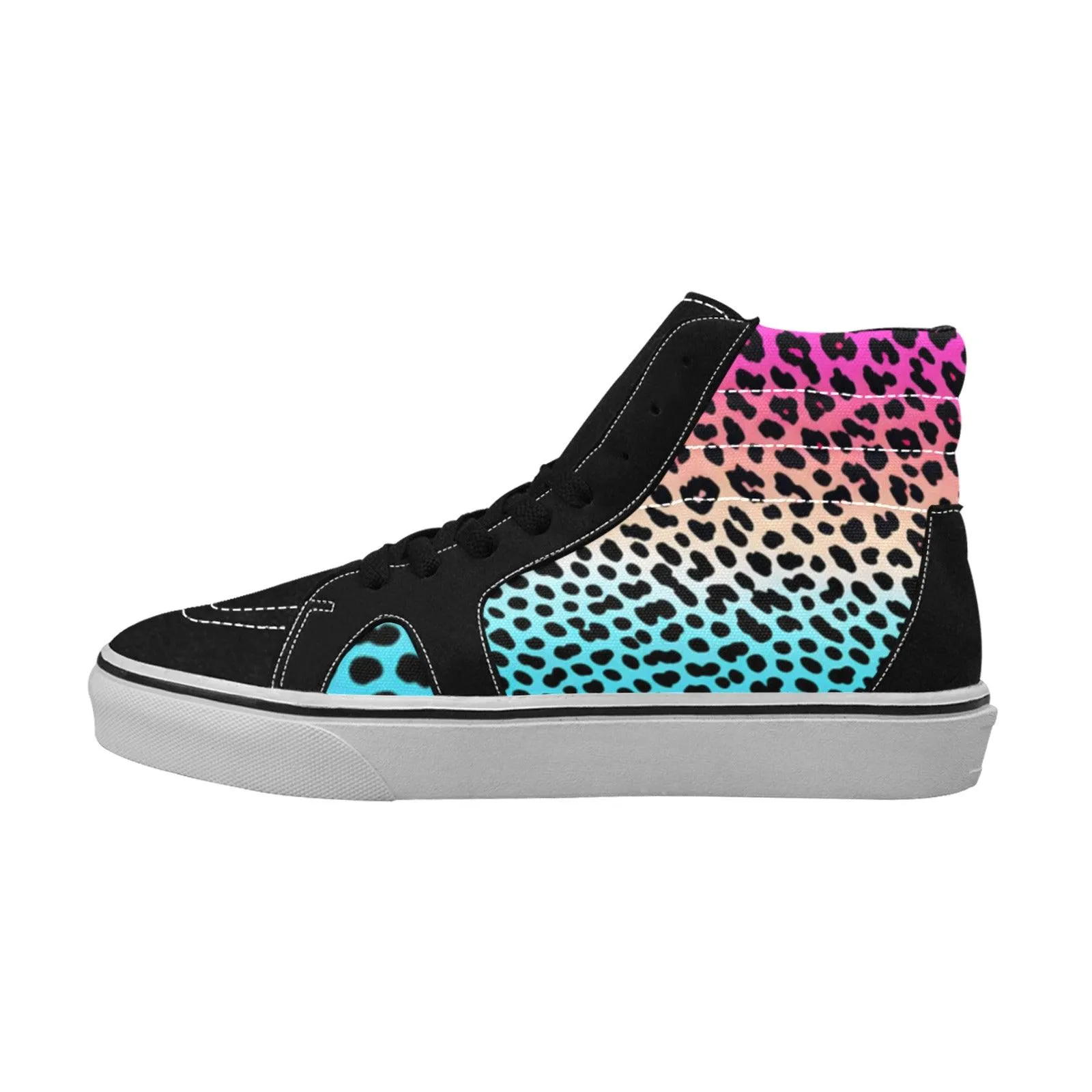 Gradient Leopard Print Women