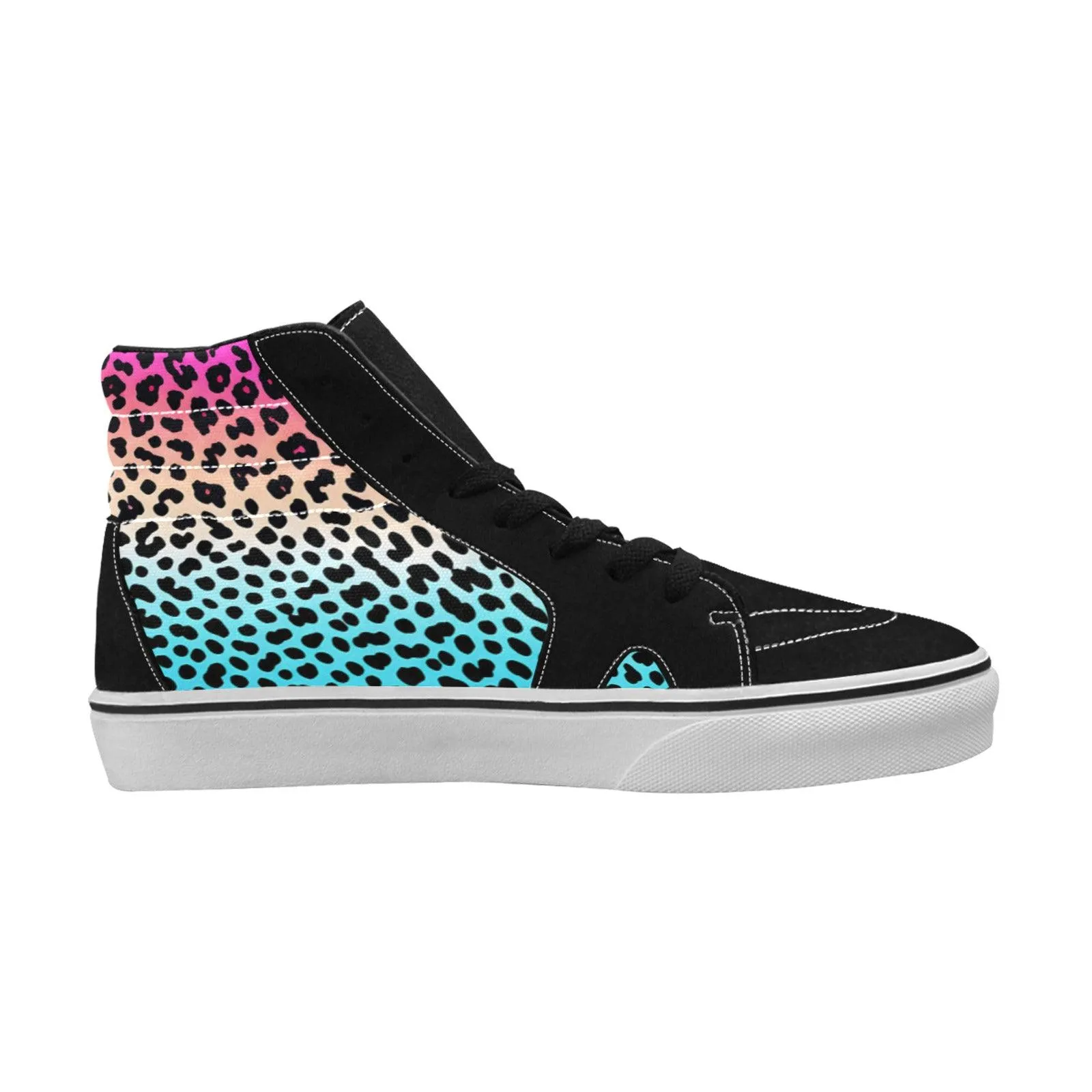 Gradient Leopard Print Women