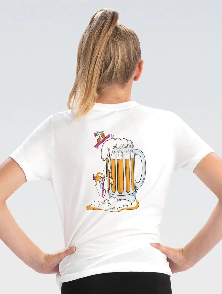 Hold My Beer Snowboarder Tee