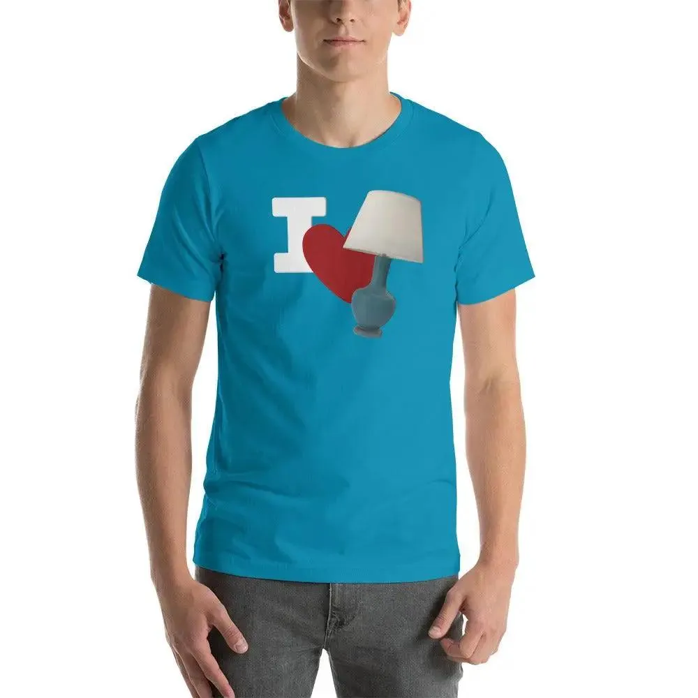 I Love Lamp Unisex t-shirt