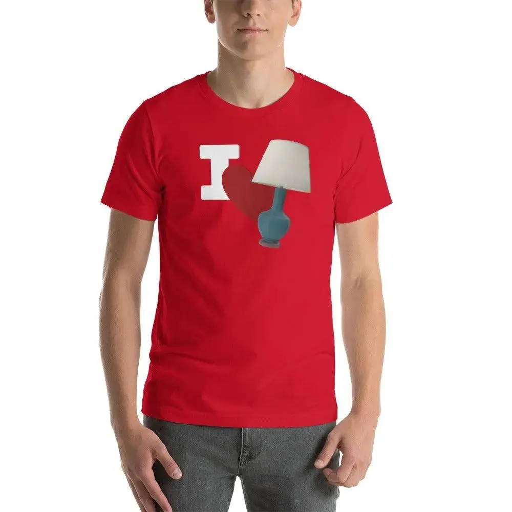 I Love Lamp Unisex t-shirt