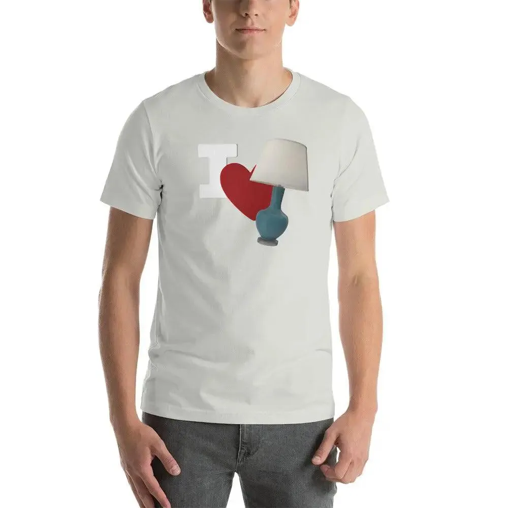 I Love Lamp Unisex t-shirt