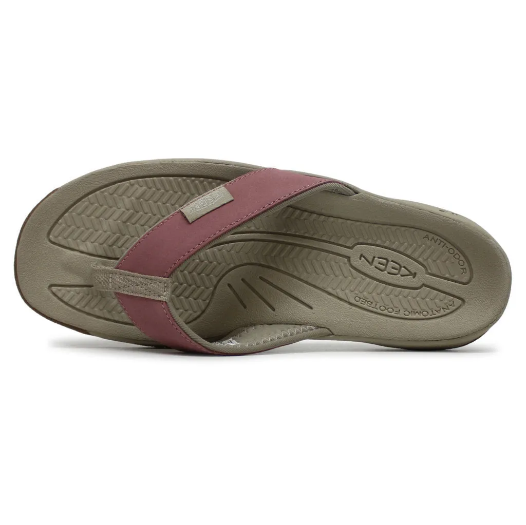 Kona Flip TG Full Grain Leather Sandals Toe Post Womens