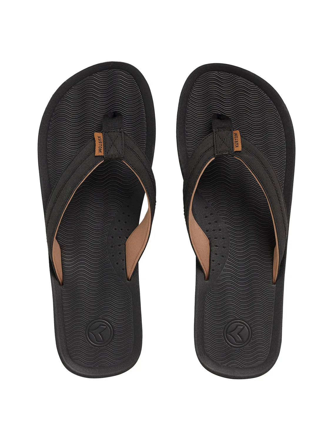 Kustom Men's Rippler Flip Flop