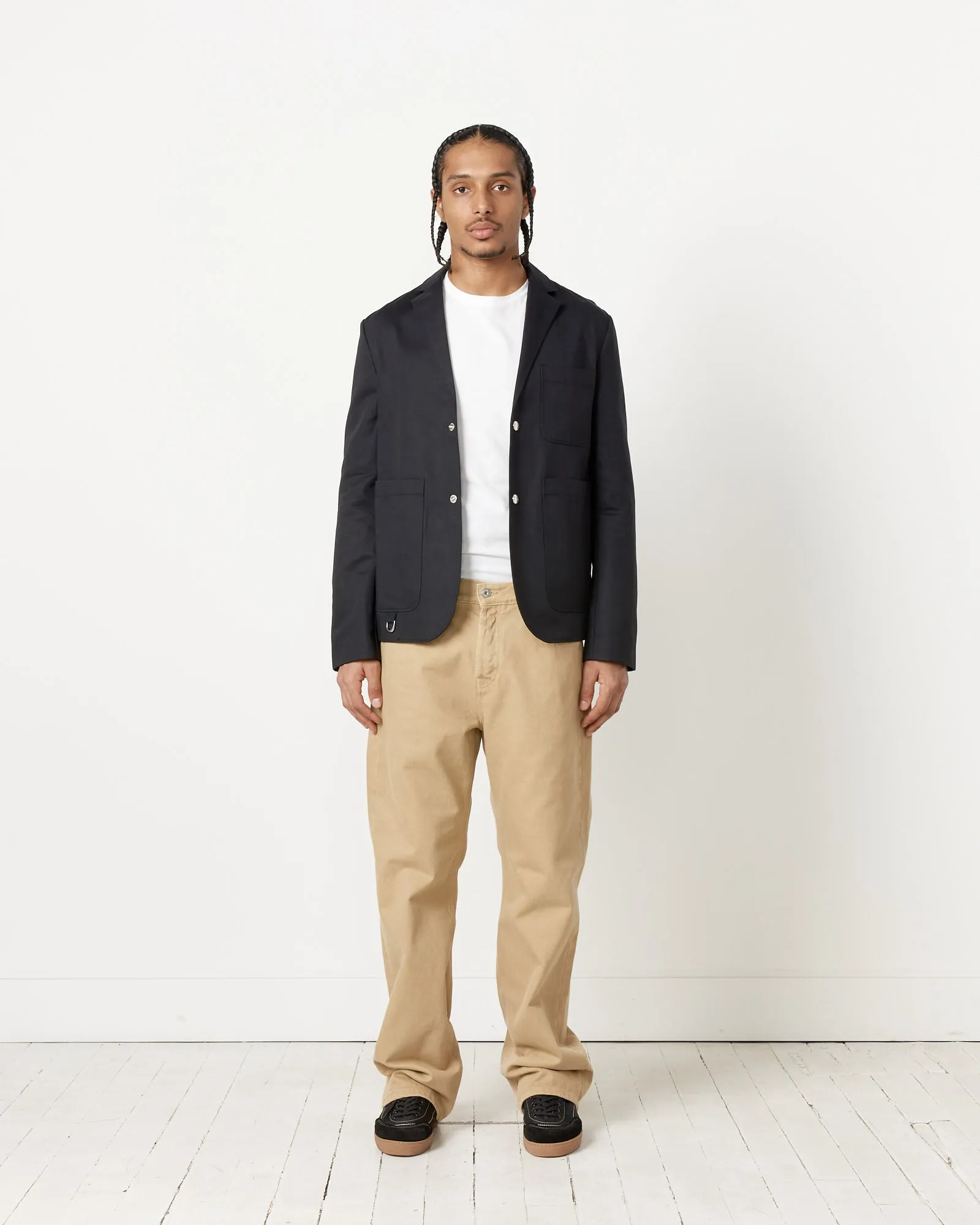 Le De-Nimes Droit Pant in Beige