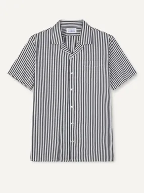 Libertine Cave 2368 Shirts Dark Navy Stripe