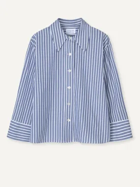 Libertine Mercy 3410 Blue Stripe Shirt