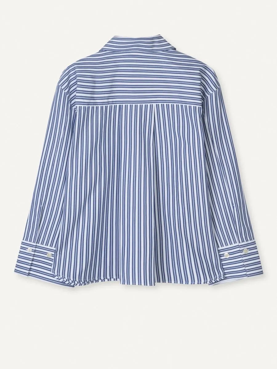 Libertine Mercy 3410 Blue Stripe Shirt