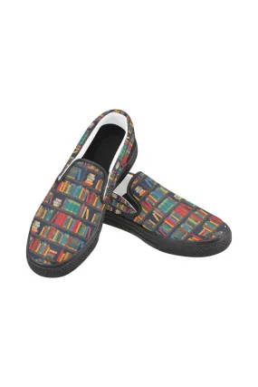 Library Loaf Men's Slip-on Canvas Shoes