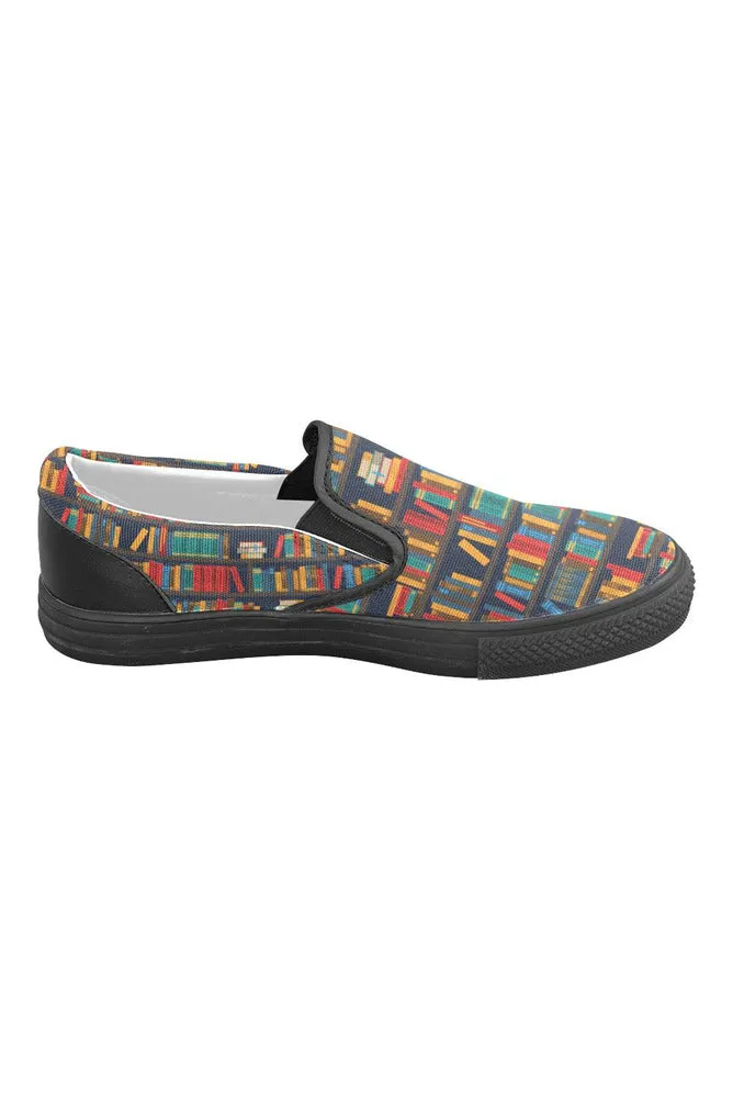 Library Loaf Men's Slip-on Canvas Shoes