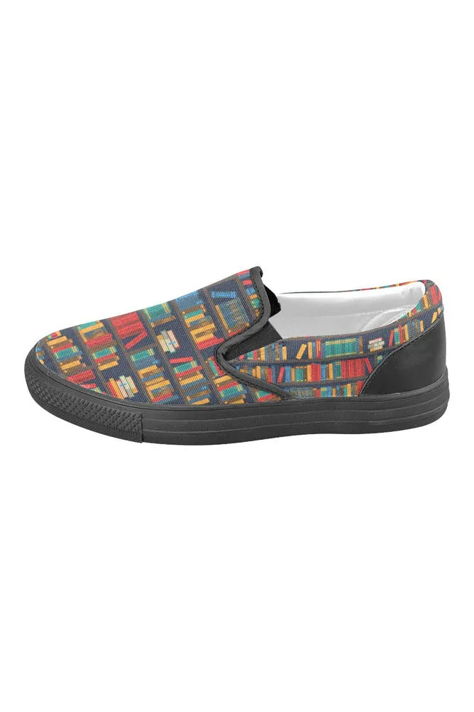 Library Loaf Men's Slip-on Canvas Shoes