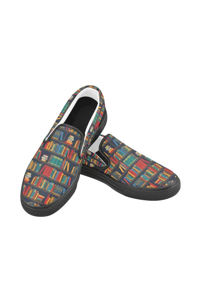 Library Loaf Men's Slip-on Canvas Shoes