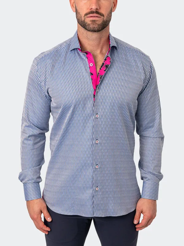 Maceoo Shirt | Einstein Blurred Blue