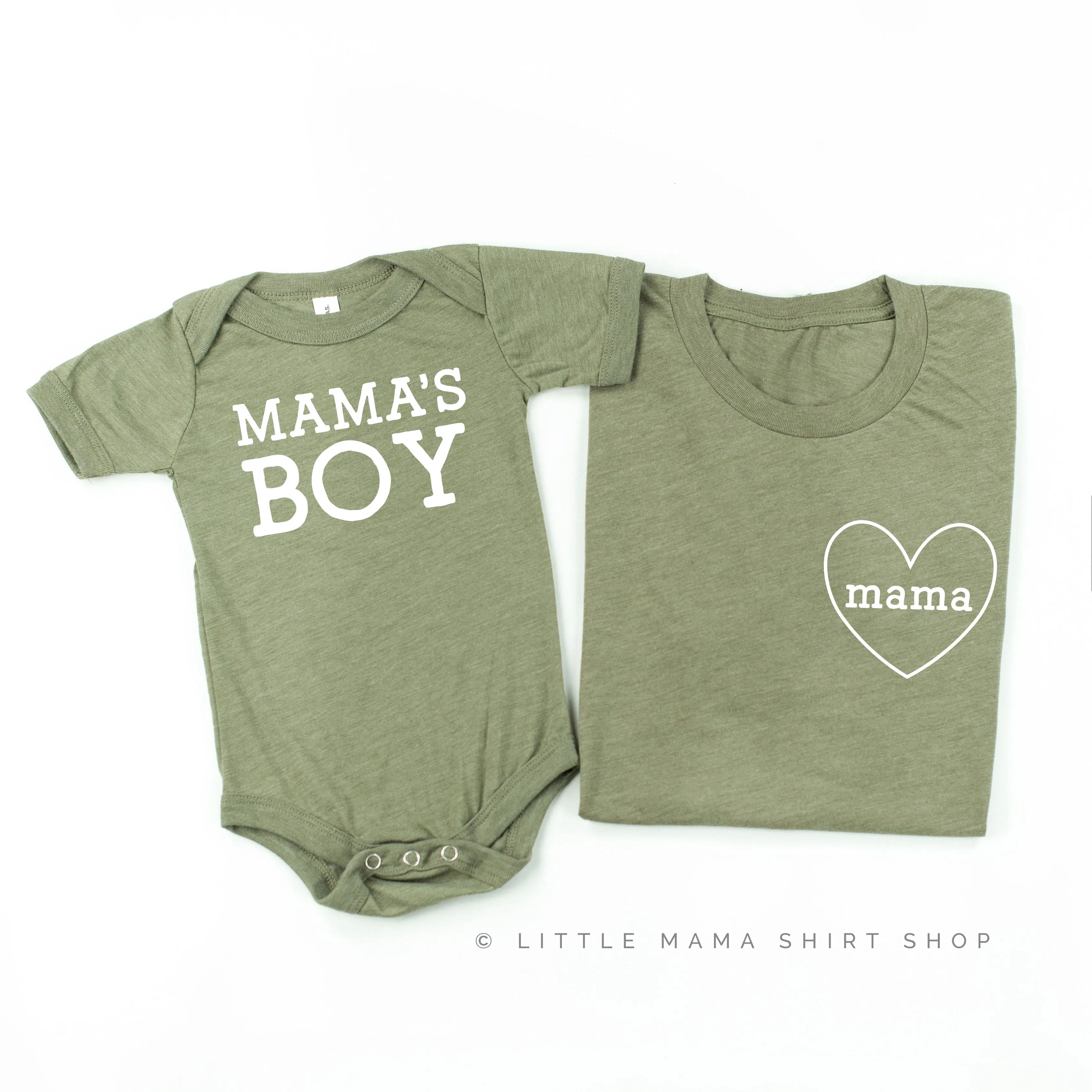 Mama & Mama's Boy(original) | Set of 2 Shirts