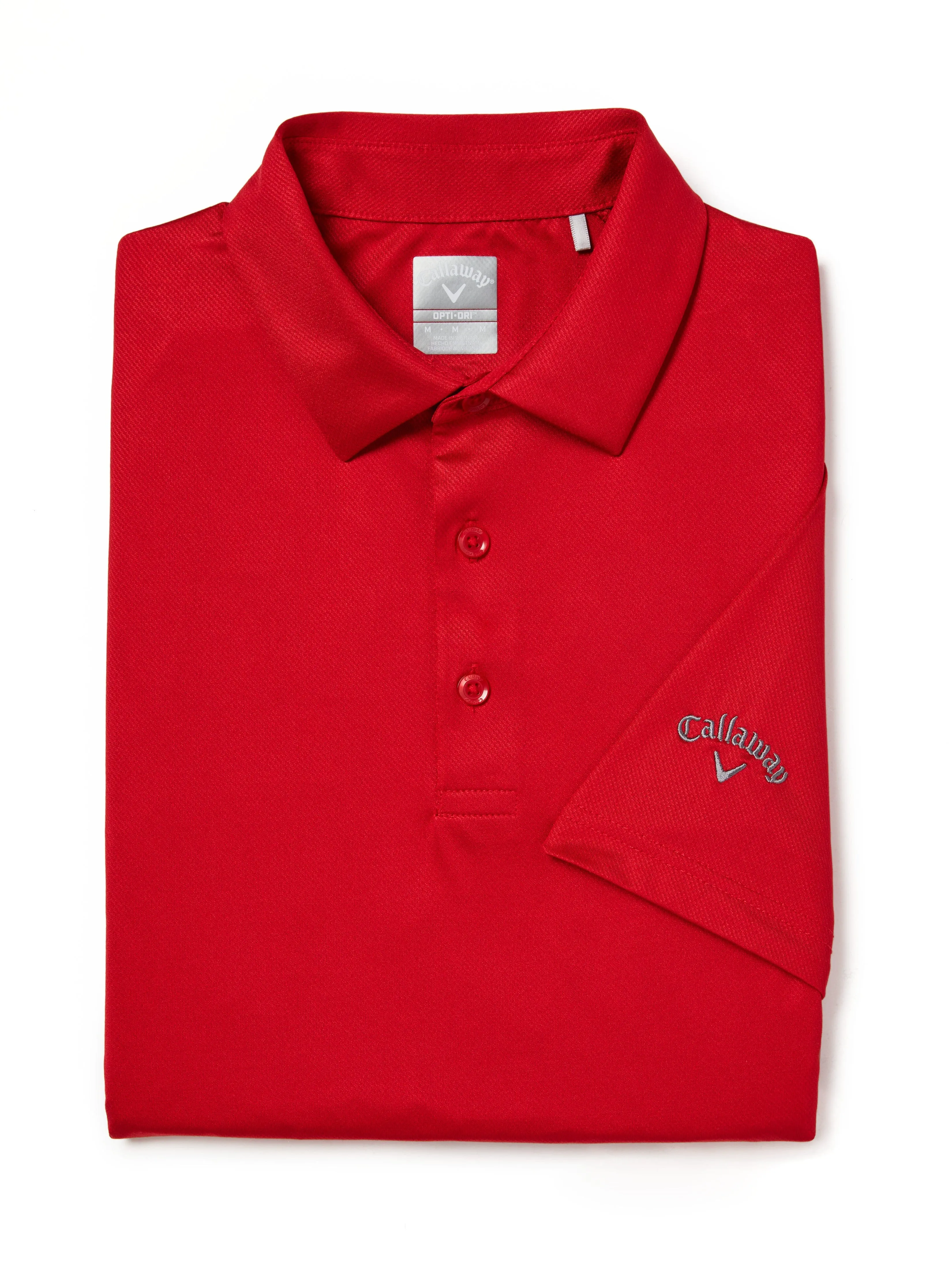 Men's Swing Tech Solid Golf Polo