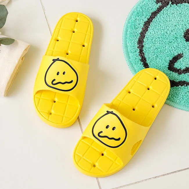 MonagustA Bathroom Slippers Shoes Home Soft Nonslip water hole Couple Sandals Gifts EVA Cushions Comfortable Lightweight 250mm 280mm