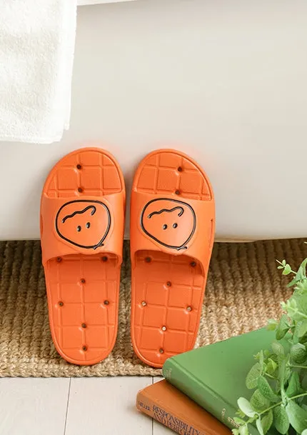 MonagustA Bathroom Slippers Shoes Home Soft Nonslip water hole Couple Sandals Gifts EVA Cushions Comfortable Lightweight 250mm 280mm