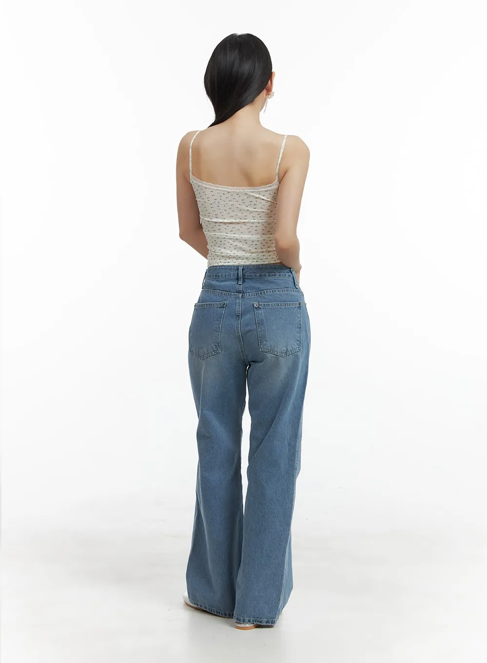 Recycled Straight Leg Jeans OM428