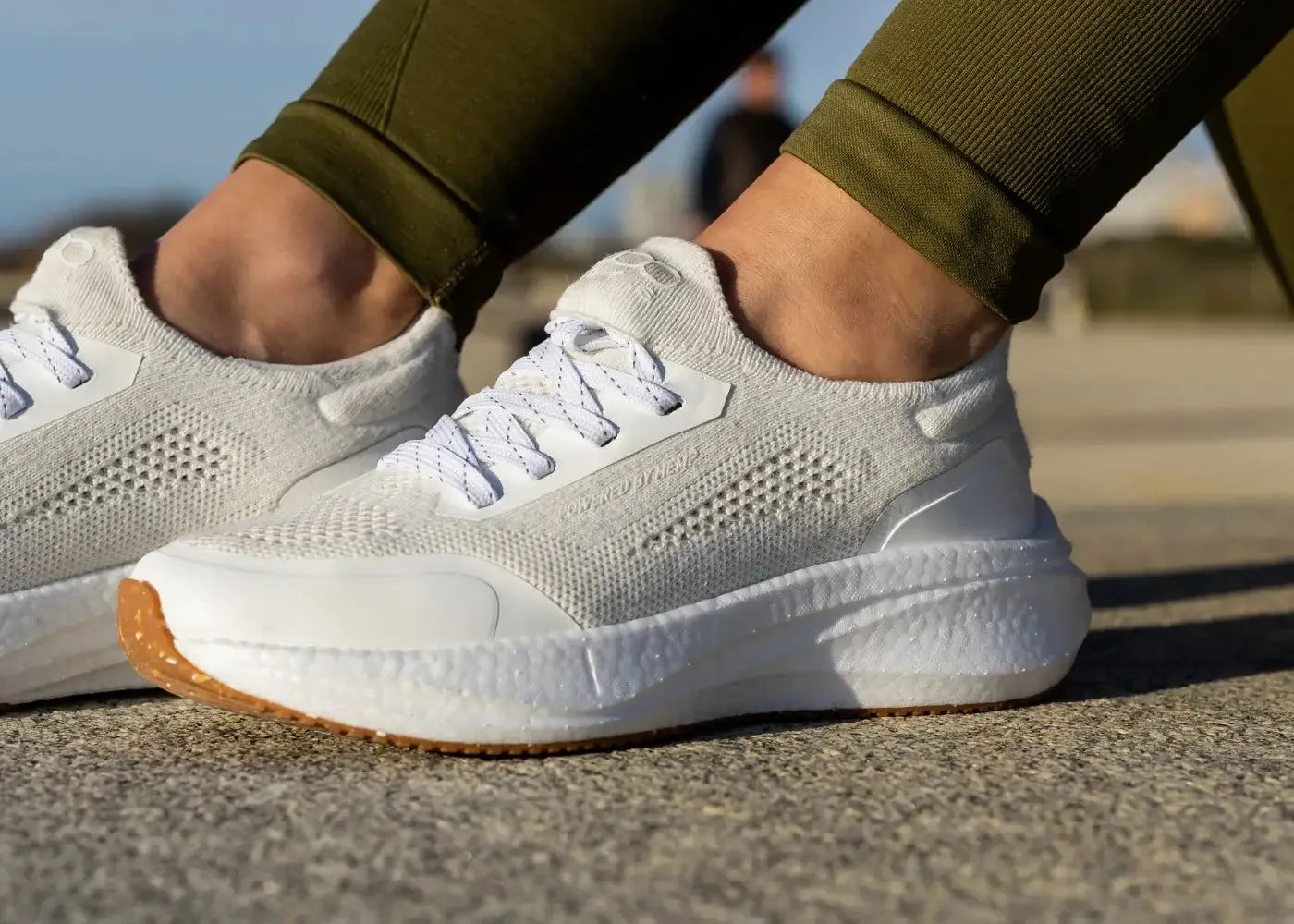 Runners for Women in Pearl White